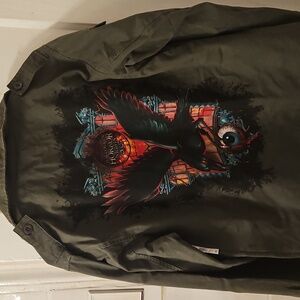 Universal Studios Halloween Horror Nights 2025 Never Go Alone Military Jacket XS